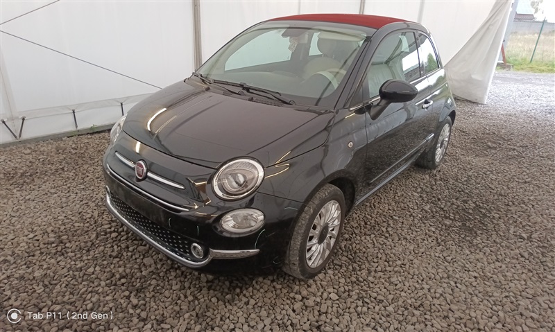 Fiat 500C 1.2i Lounge CLIM/PACK VISIB/PDC AR/JA 15"//EXPERTISE N°206